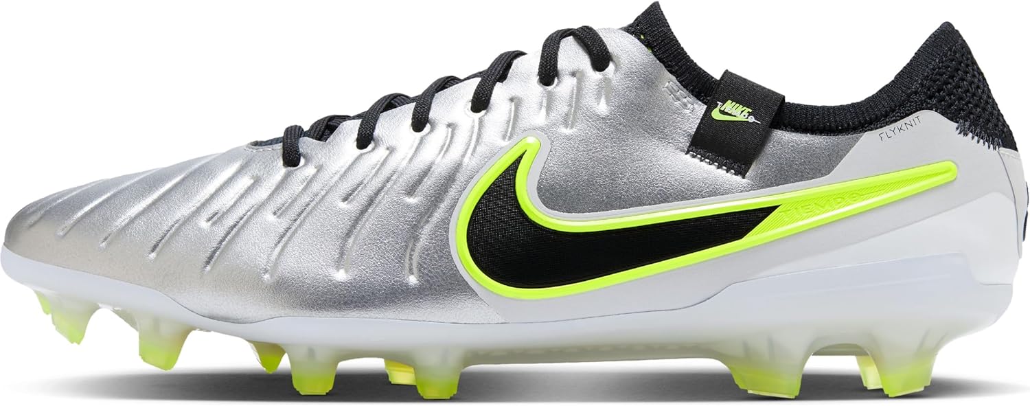 

Мужские футбольные бутсы Nike, Metallic Silver Black Volt