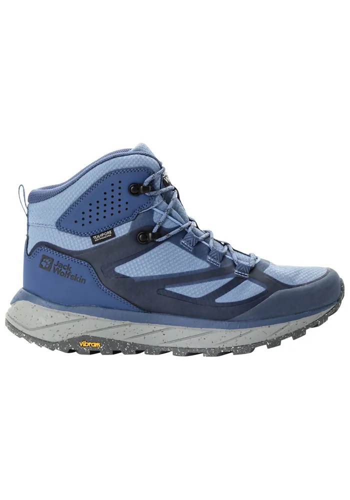 Кроссовки Jack Wolfskin "TERRAVENTURE TEXAPORE MID M", цвет Evening-Sky — фото 2