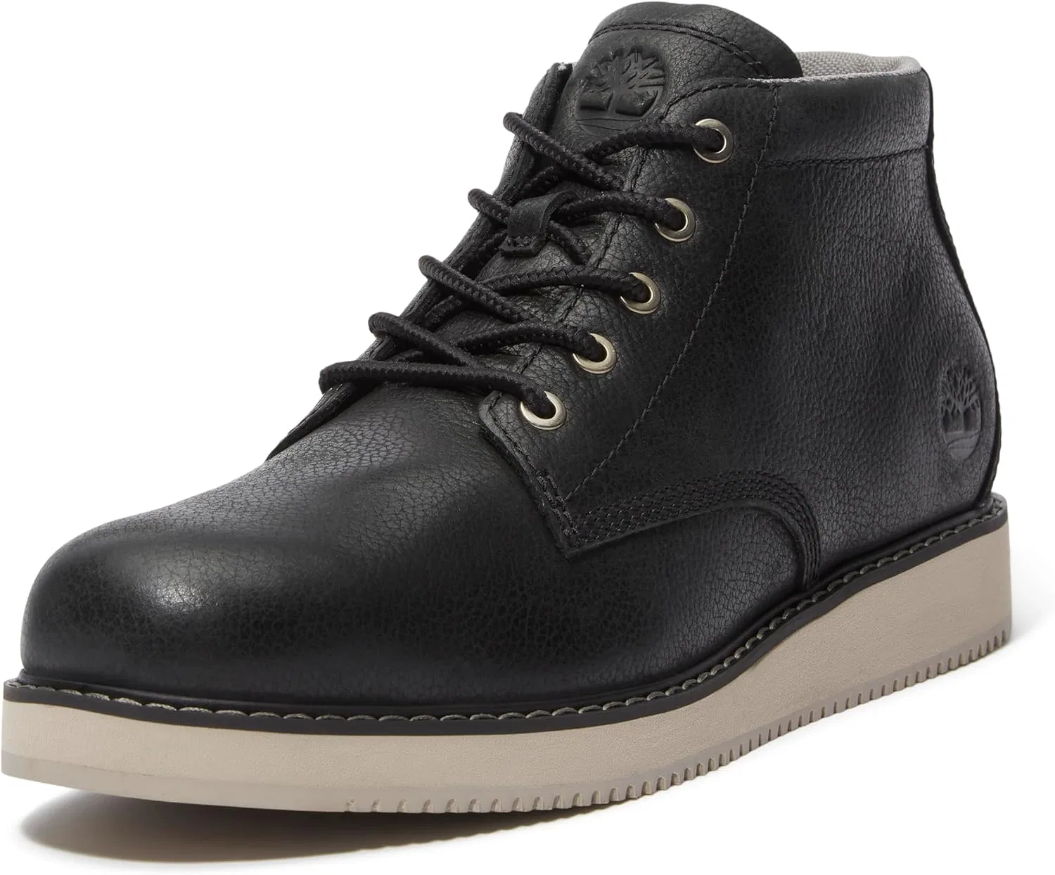 Мужские кожаные ботинки-чукка Timberland Redwood Edge темно-коричневого цвета