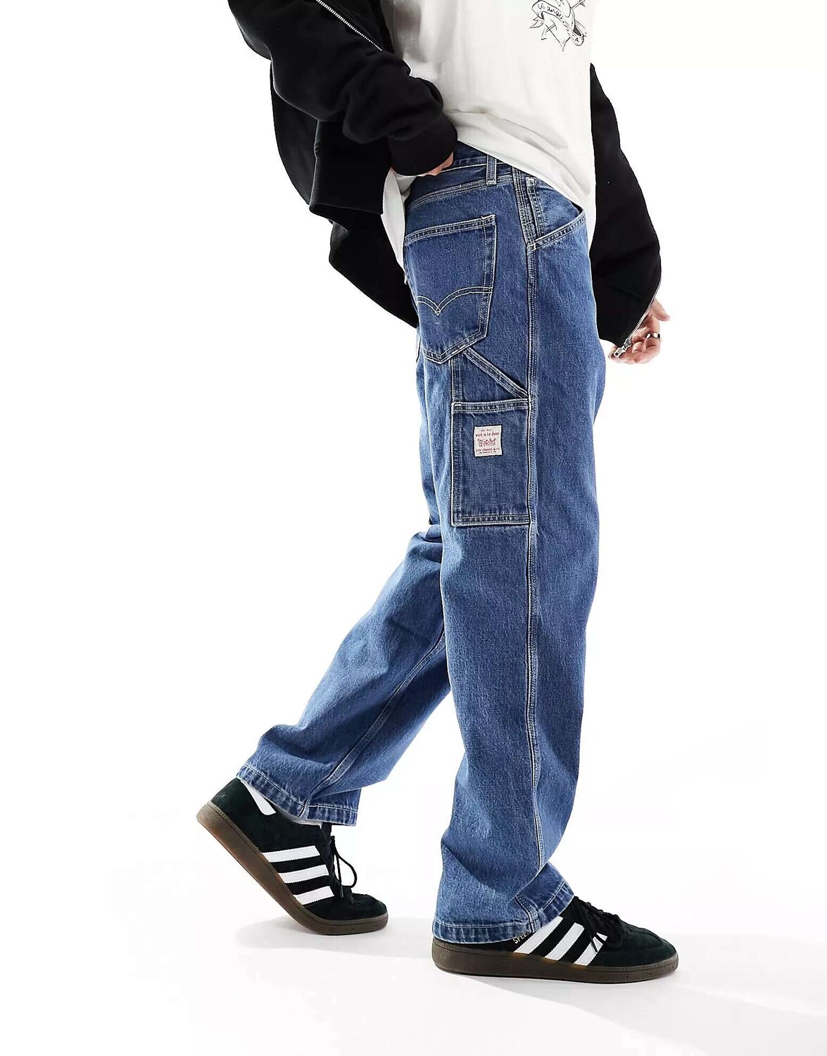 

Синие джинсы Levi's Workwear Capsule 568