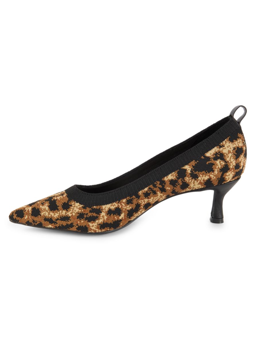 Туфли-лодочки Posie Animal Print 57 мм Sanctuary, цвет Black Brown — фото 4