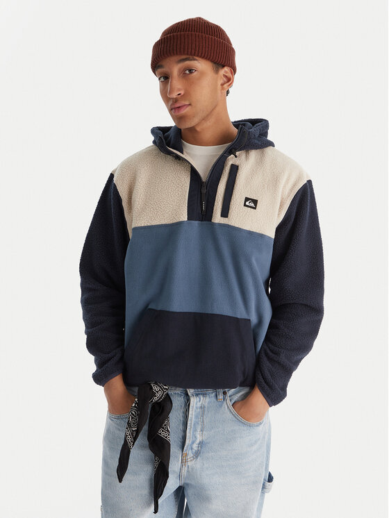 

Флисовая куртка comfort fit Ocean View Mix Up EQYPF03073 Quiksilver, синий