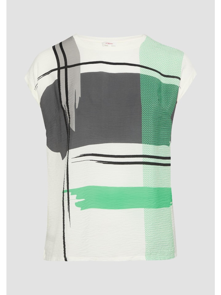 

Футболка в цвете 02D0_ecru s.Oliver, Бежевый, Футболка в цвете 02D0_ecru s.Oliver