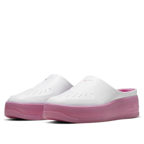 Тапочки air force 1 af1 lover xx 'white psychic pink' Nike, белый — фото 3
