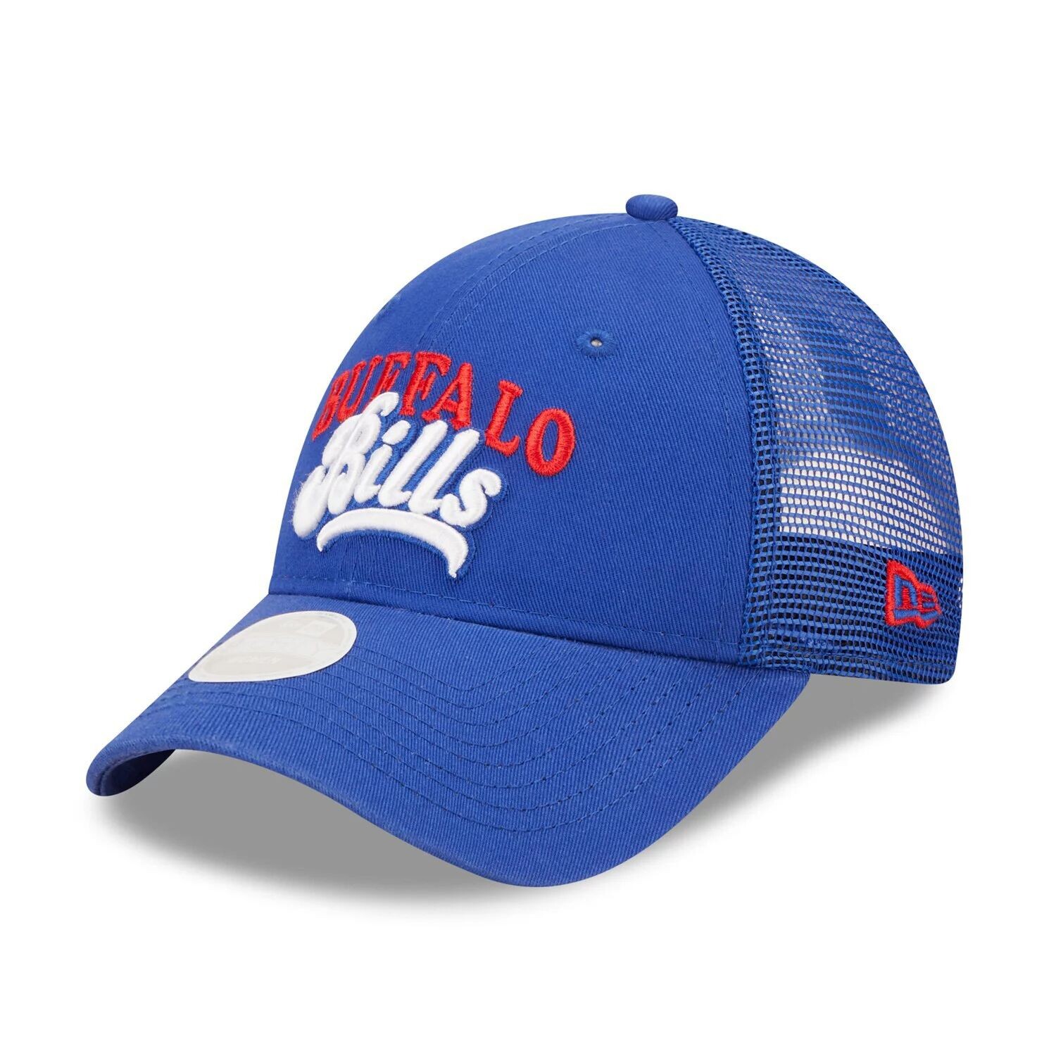 

Женская кепка New Era Royal Buffalo Bills Team Trucker 9FORTY Snapback New Era
