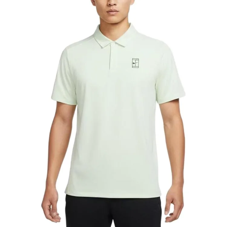 Nike Swoosh Polo Shirts Men's Polo с воротником, цвет Light Green, умеренный крой