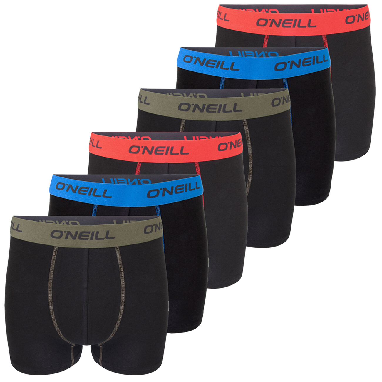

Боксеры O'Neill Trunk Plain 6 шт, разноцветный