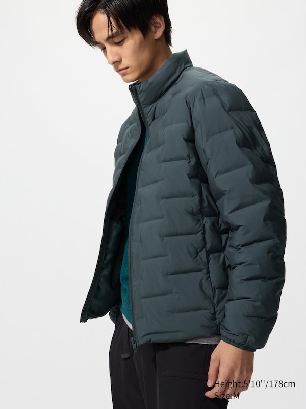 

Куртка Puffertech без стежки Uniqlo, 59 dark green