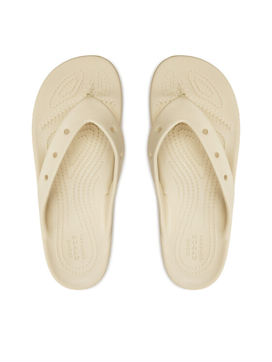 

Шлепки Crocs, бежевый