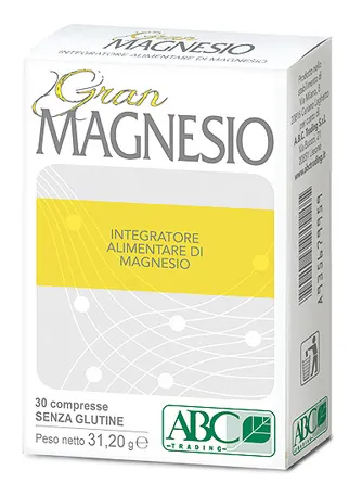 

Gran Magnesium ABC Магниевая добавка, 30 таблеток Abc Trading
