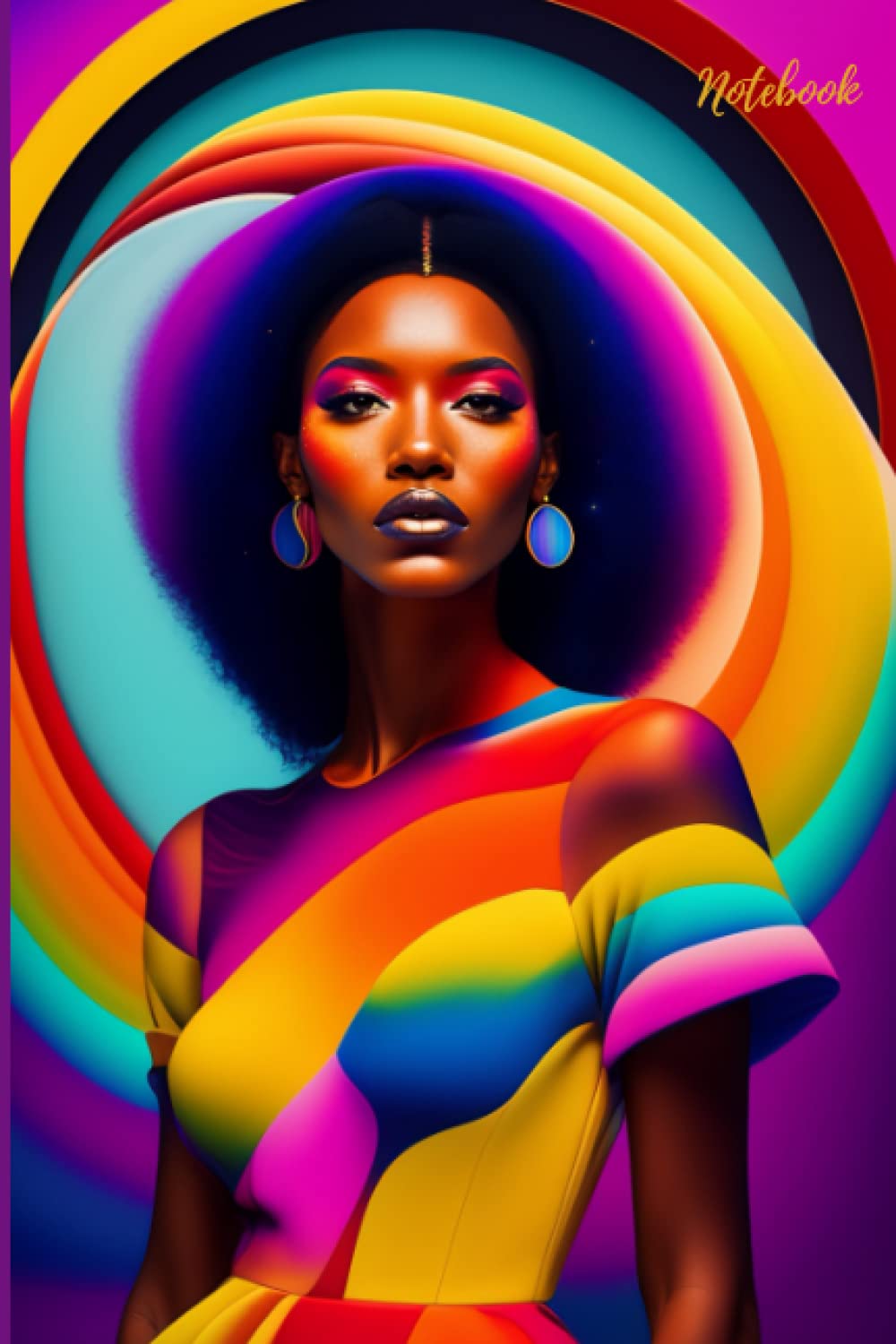 

Futuristic Notebook. Measuring 6x9 inches. Compact and portable. With 120 pages of high-quality paper (Independently published)