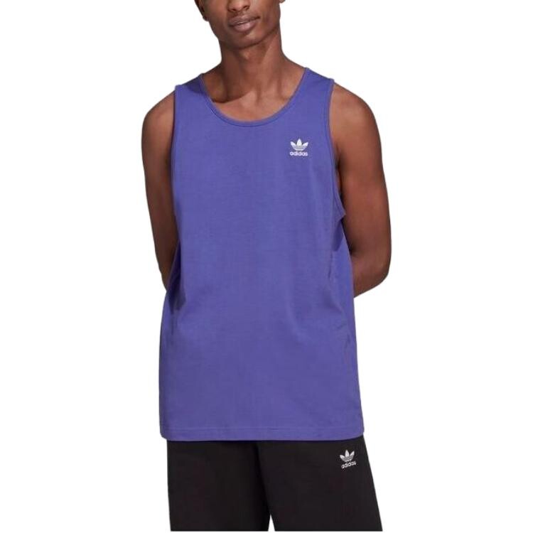 Футболка мужская ADICOLOR фиолетовая Adidas Originals, фиолетовый — фото 3