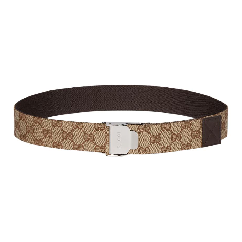 

GUCCI Ремень с подъемной пряжкой, Brown