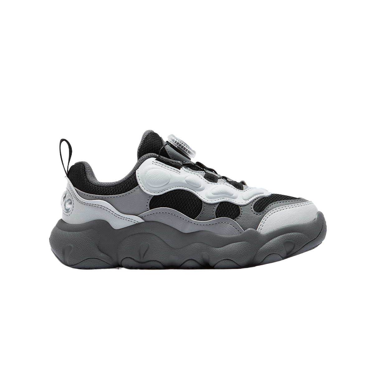 FILA KIDS Детские баскетбольные кроссовки Slip Resistant Black/Daya Gray Southern Edition для подростков — фото 3