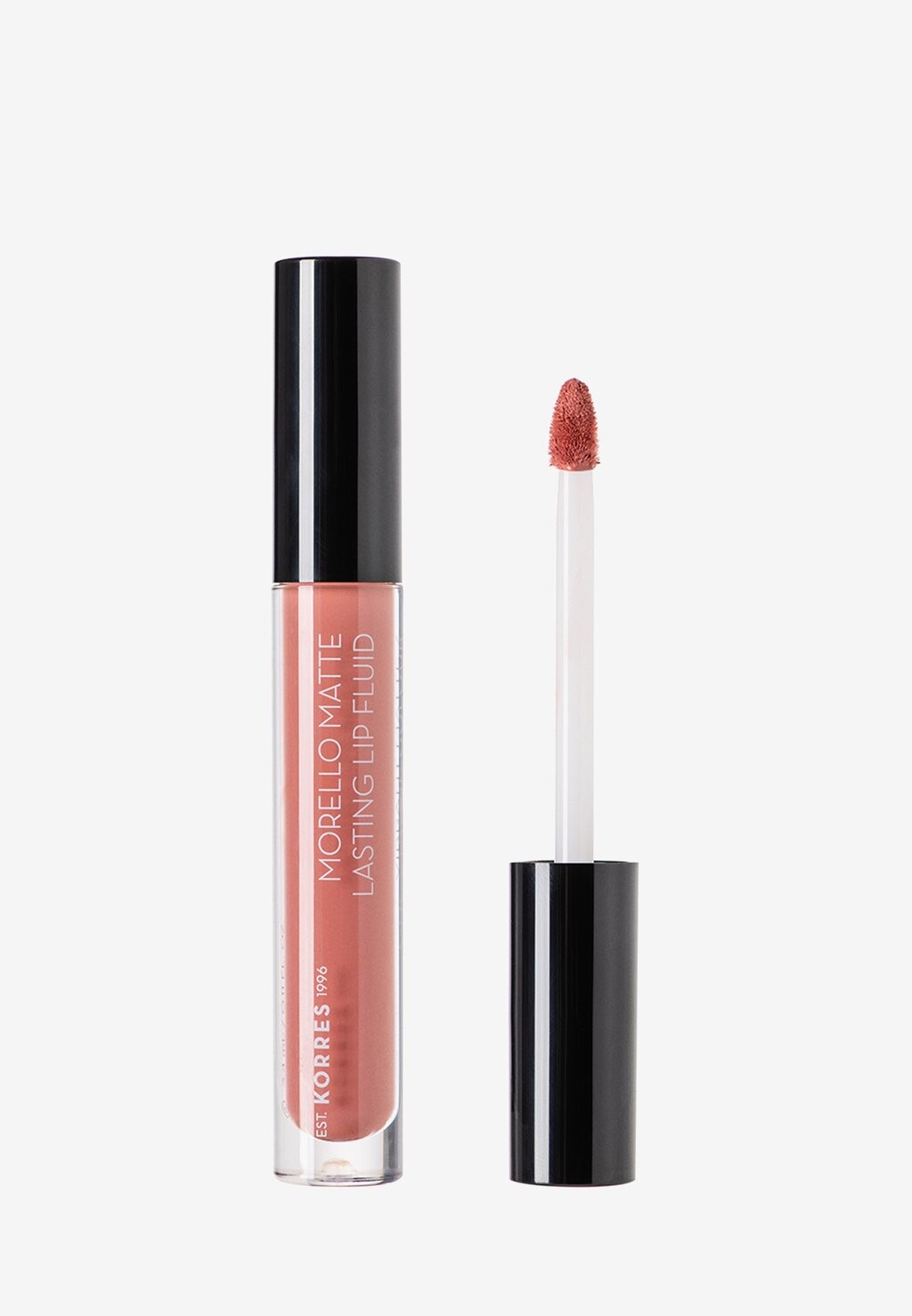 

Блеск для губ Morello Matte Lasting Lip Fluid KORRES, цвет 06 romantic nude