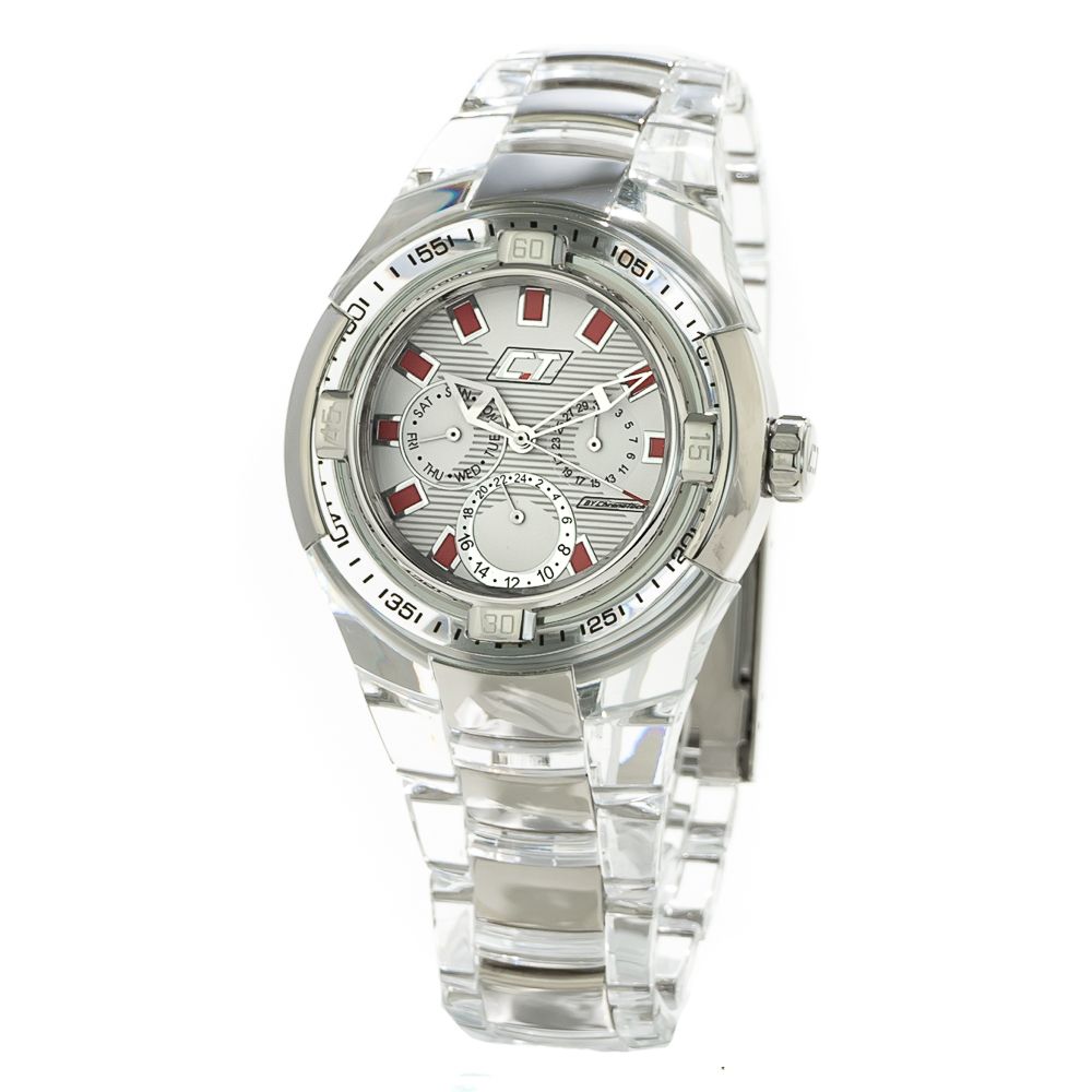 

Прозрачные часы из поликарбоната Chronotech