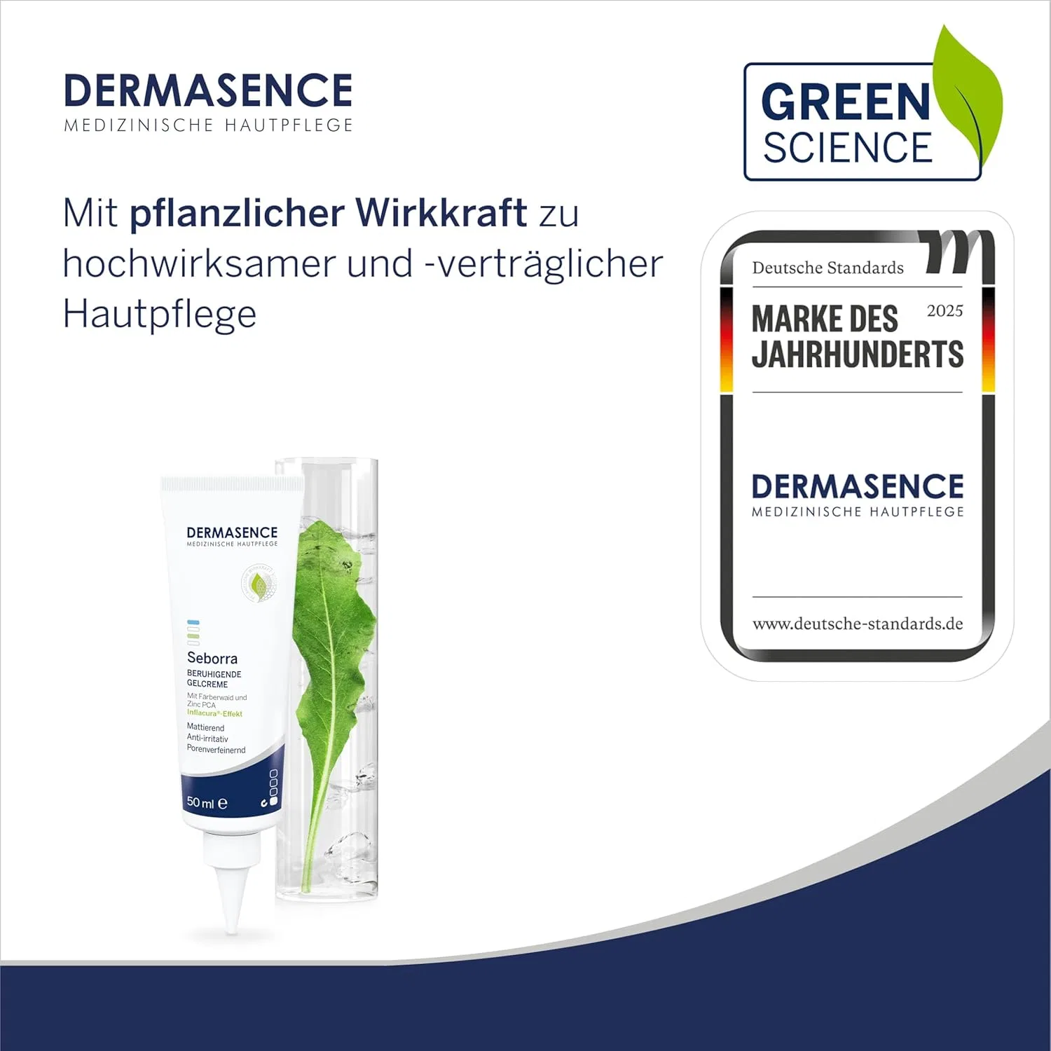 Гель-крем Seborra Soothing Gel Cream от DERMASENCE, 50 мл Dermasence — фото 2