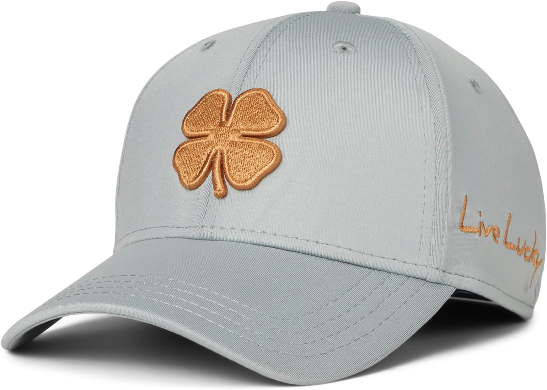 

Бейсболка Black Clover Unisex Premium Clover 132 Hat, Silver Hat/3d Bronze Clover