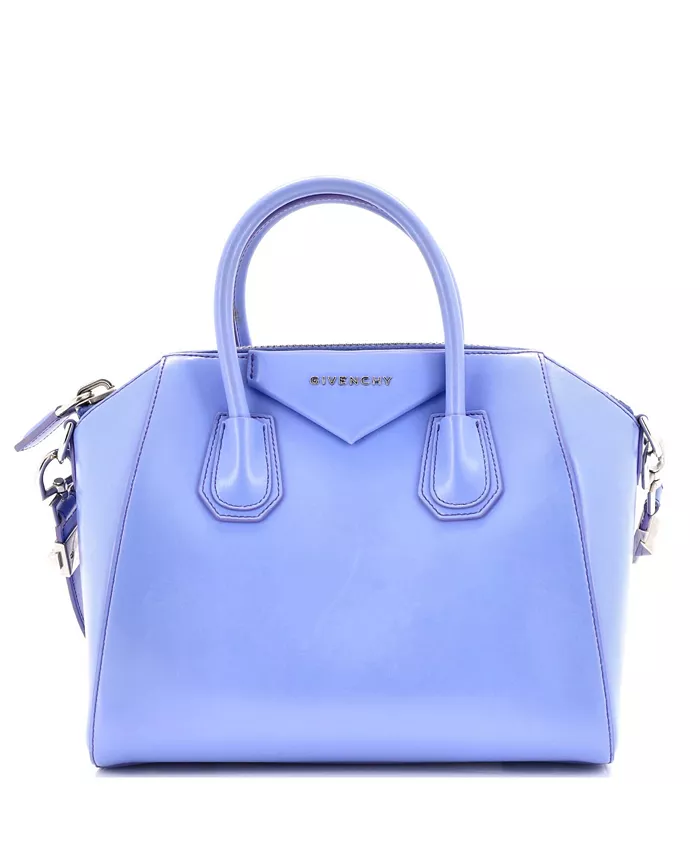 

Маленькая сумка Antigona из глянцевой кожи Pre-Owned Givenchy, синий