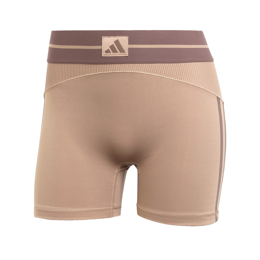 

Узкие спортивные брюки ADIDAS PERFORMANCE Hyperglam, светло-коричневый/темно-коричневый