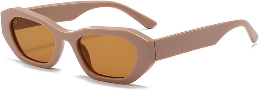 

Солнцезащитные очки для мужчин и женщин - защита UV400 - линзы с градиентным покрытием Rivets, маленькая оправа, подходят для занятий спортом на открытом воздухе и вождения DSVIGF, Tyj315-2