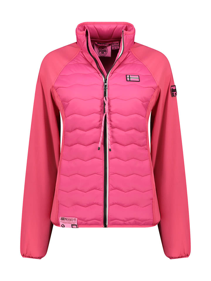 

Функциональная куртка Троппер розового цвета Geographical Norway