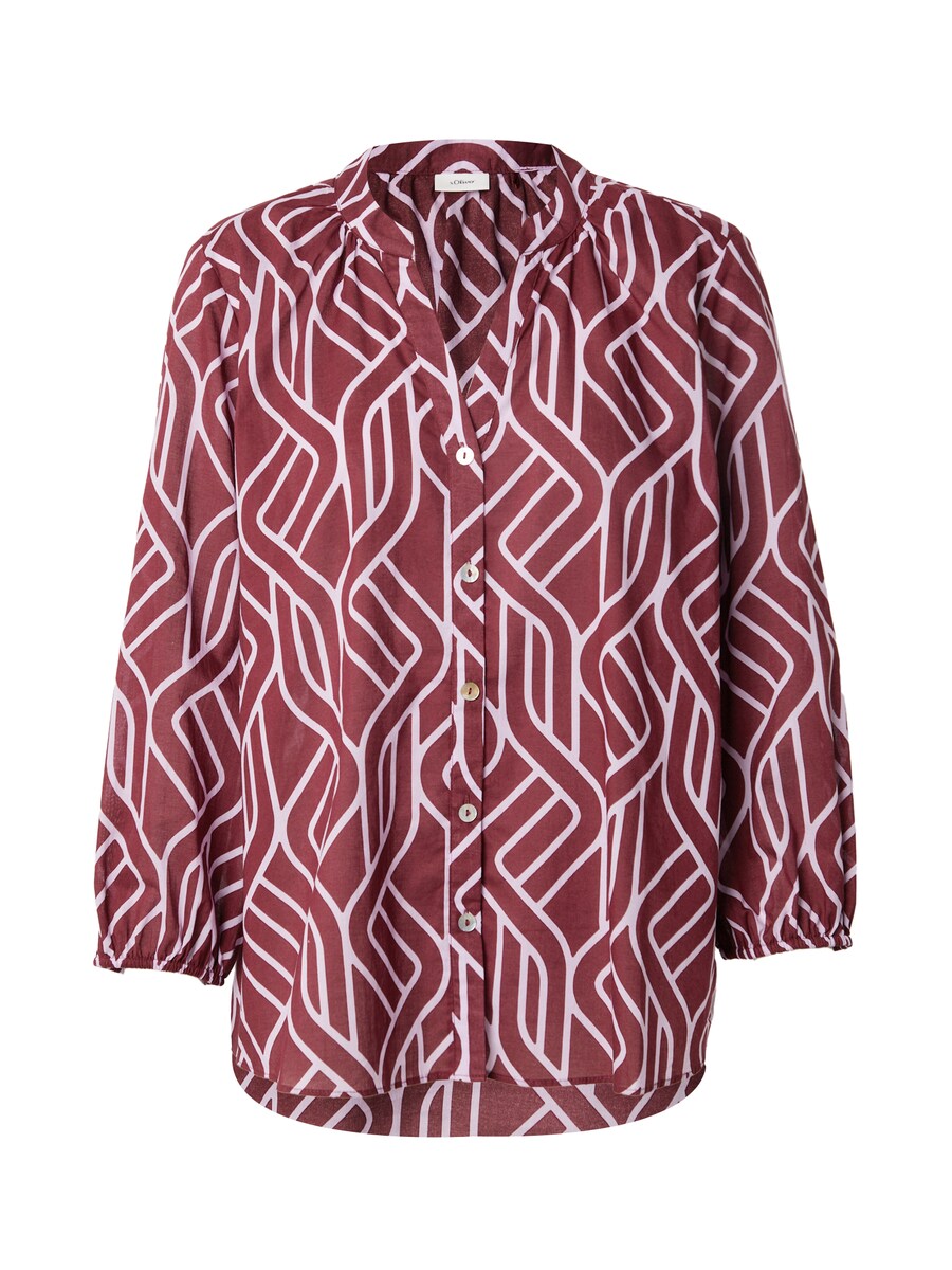 

Блуза s.Oliver BLACK LABEL, цвет Carmine red