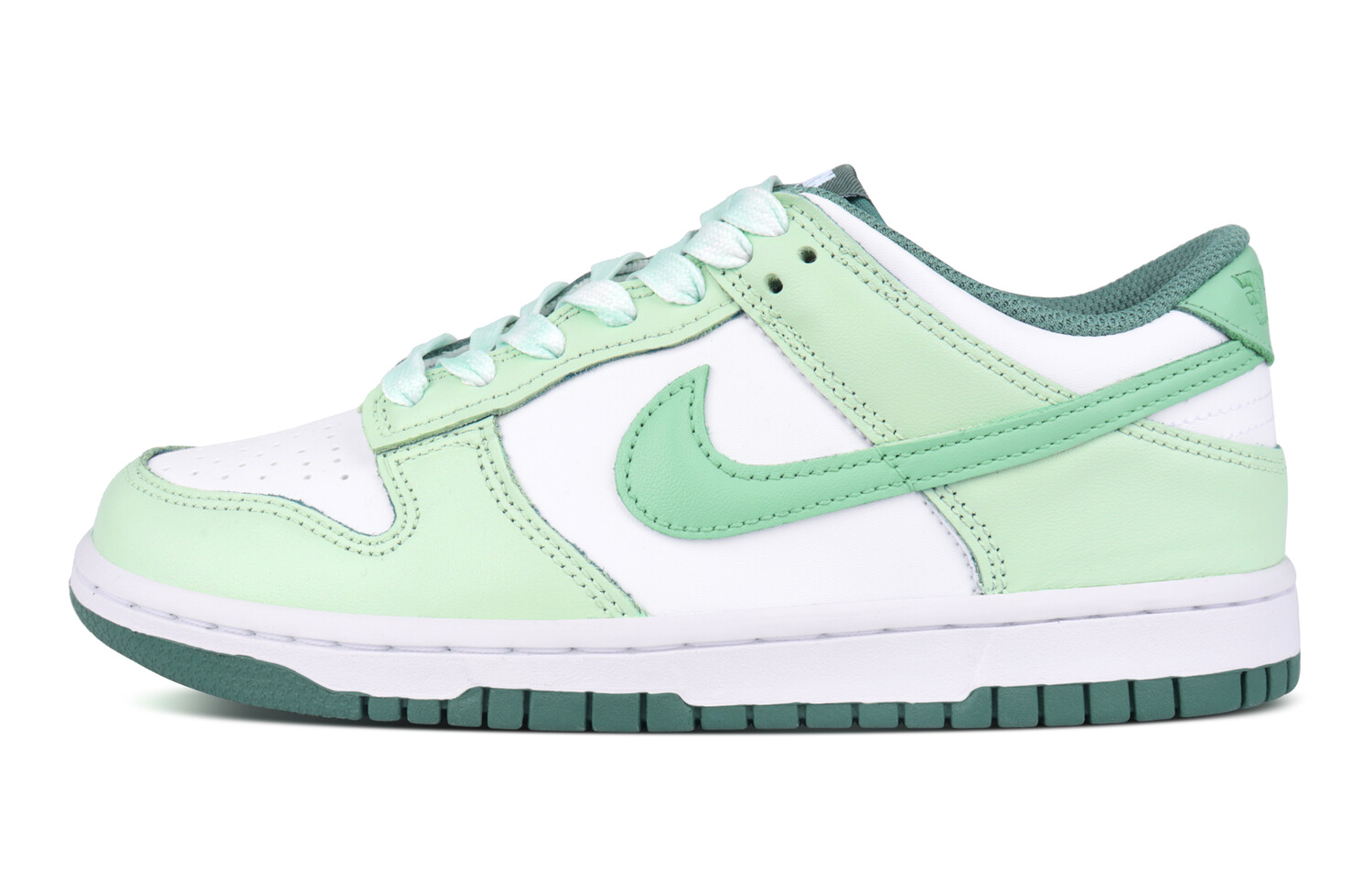 

Кроссовки Nike Dunk Skateboard Shoes Women's Low-Top White, Зеленый, Кроссовки Nike Dunk Skateboard Shoes Women's Low-Top White