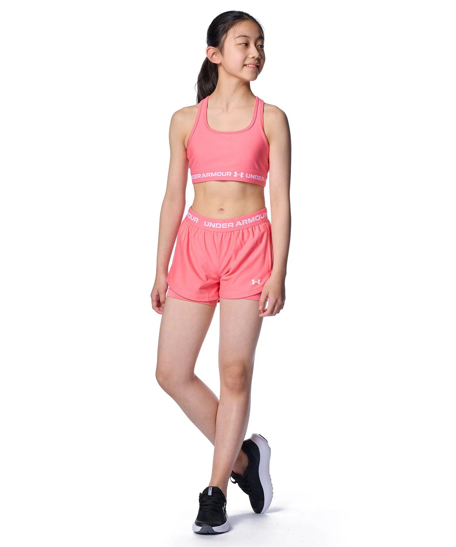 Детские спортивные шорты UNDER ARMOUR Tech Play Up 2-in-1 — фото 3