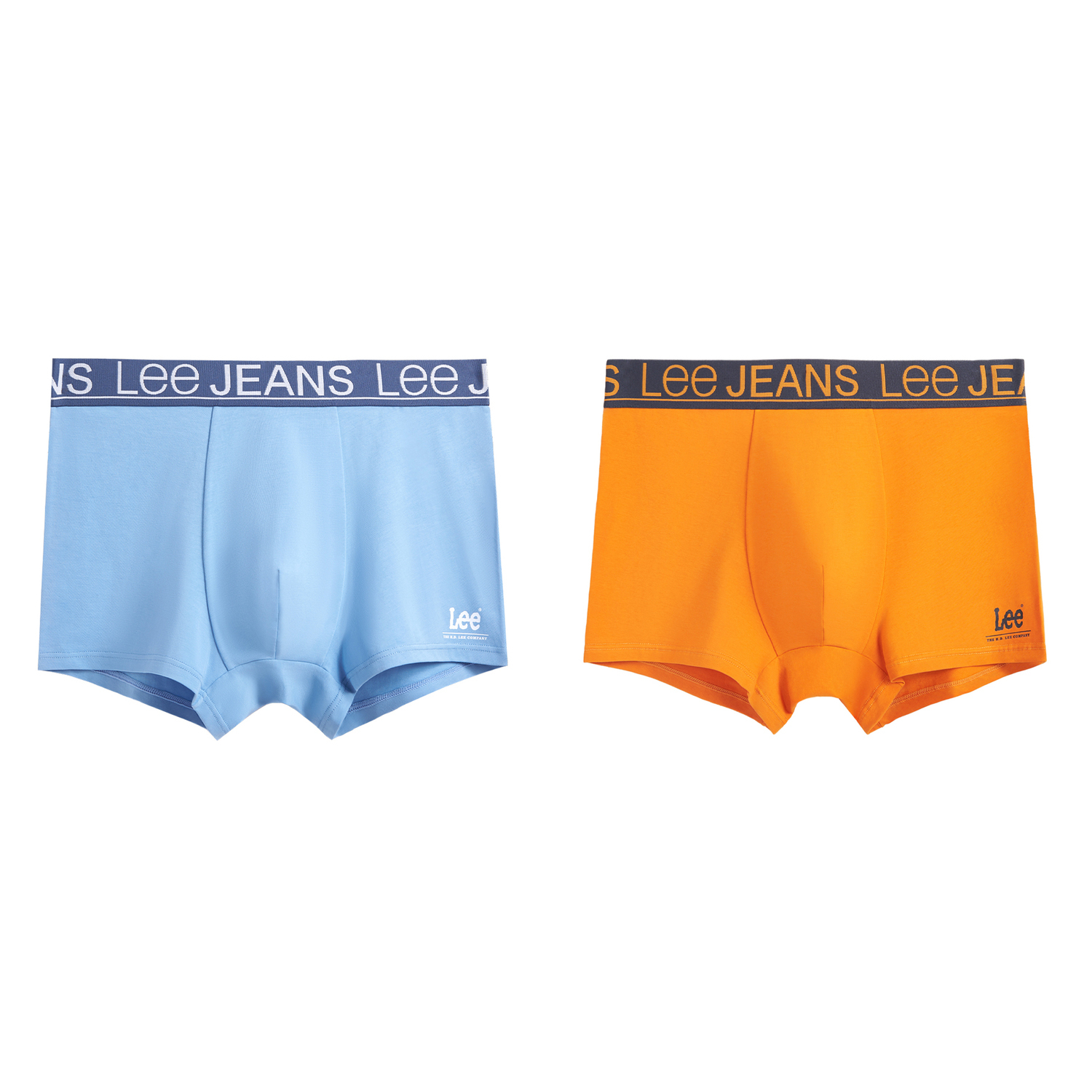 

Подарочный набор мужского белья 3 пары Lee, 2 strips (синий + оранжевый)