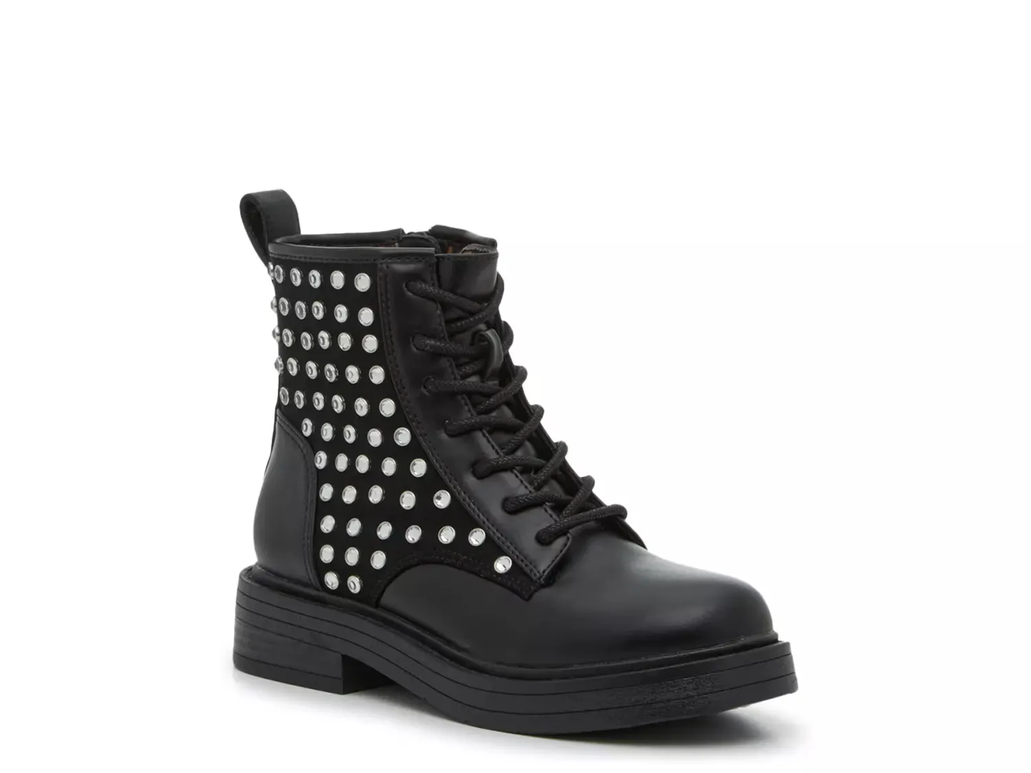 

Bossy Combat Ботинки - детские Steve Madden, Black