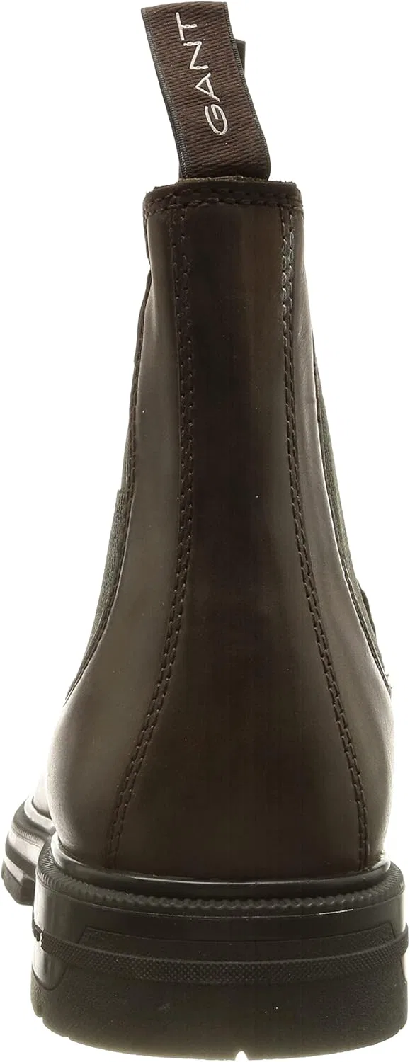 Мужские ботинки GANT Gretty Chelsea, Dk Brown Dk Green — фото 3