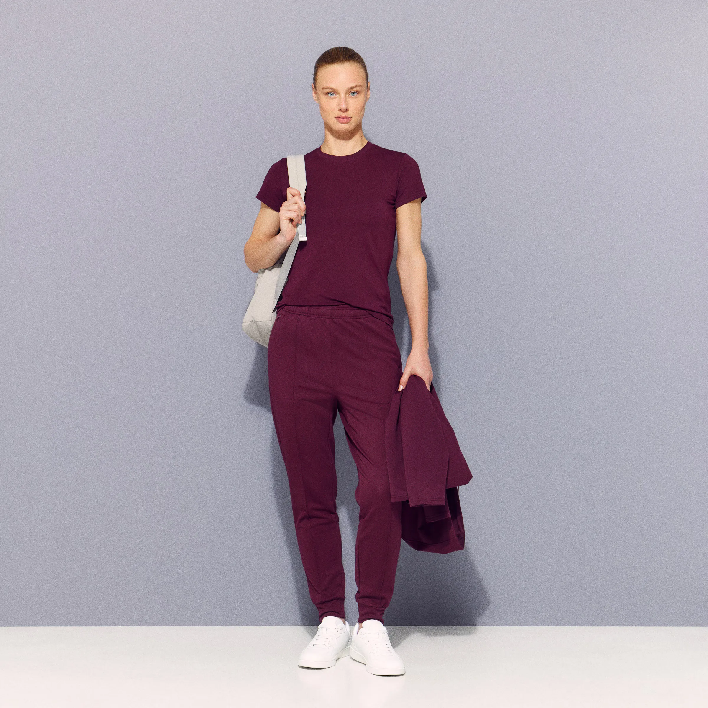 

Длинные брюки с манжетами Sportcasual для женщин Boomerang, красный