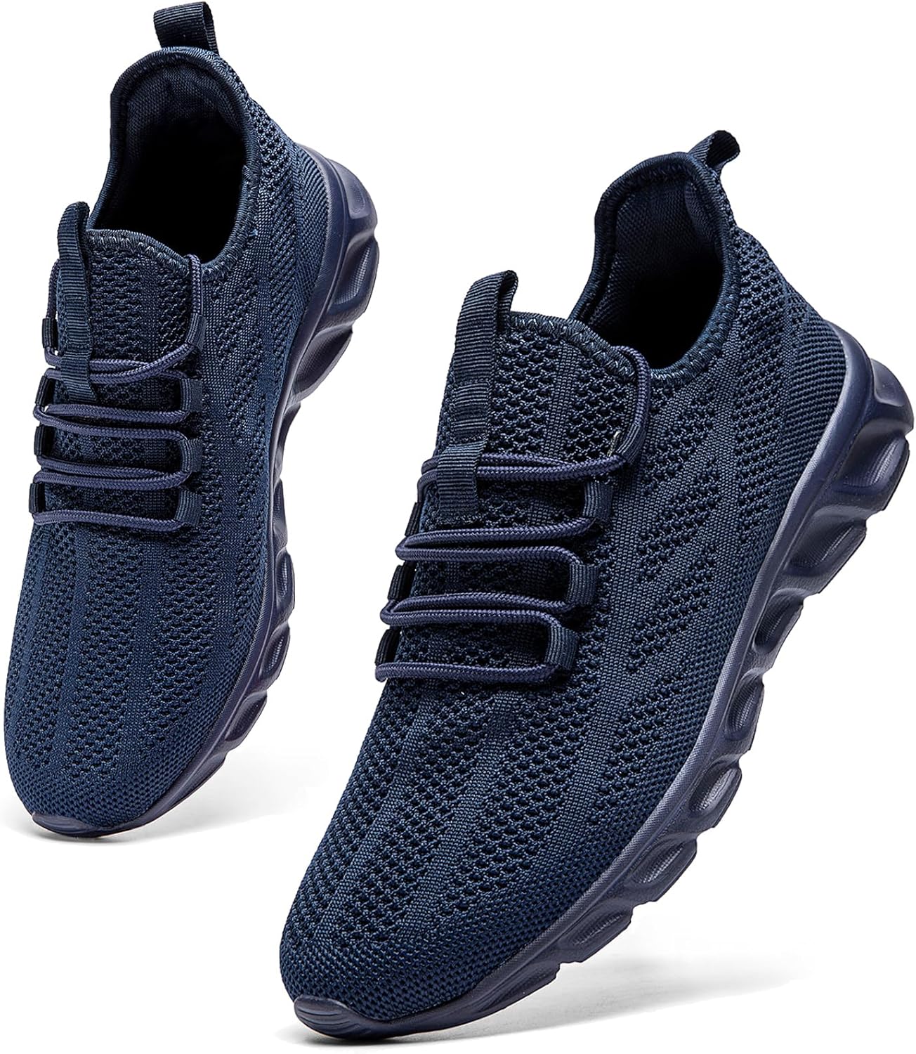 

Кроссовки Oltyutc для мужчин, для занятий в спортзале, беговые, с удобной посадкой, теннисные, противоскользящие, дышащие, для ходьбы и бега, темно-синий