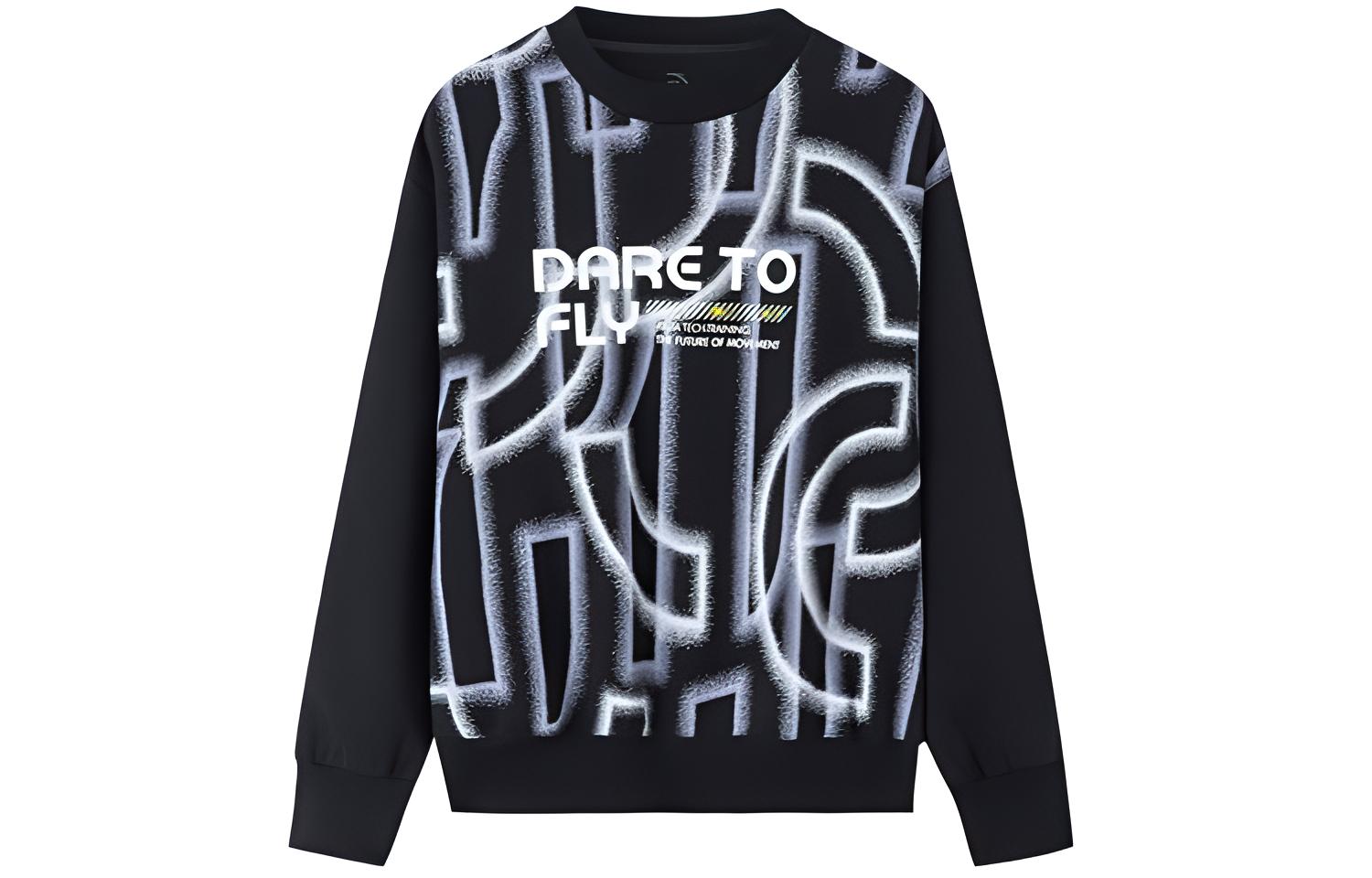 

ANTA Разнообразие коллекции тренировочных свитшотов Women's Black