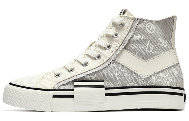 

Женские кеды Shooter Canvas High-top, белые/серые Pony