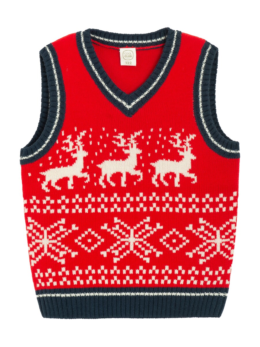 

Жилет Cool Club, красный