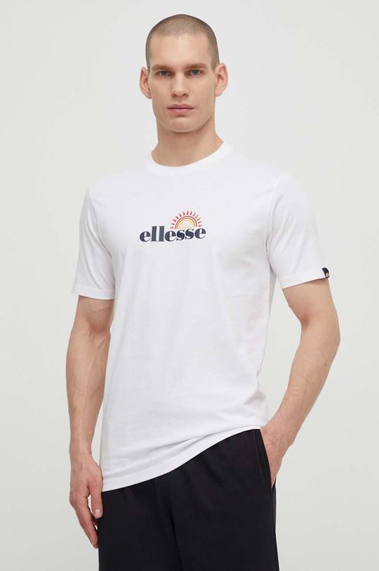 

Футболка Trea из хлопка Ellesse, белый, Коричневый, Футболка Trea из хлопка Ellesse, белый