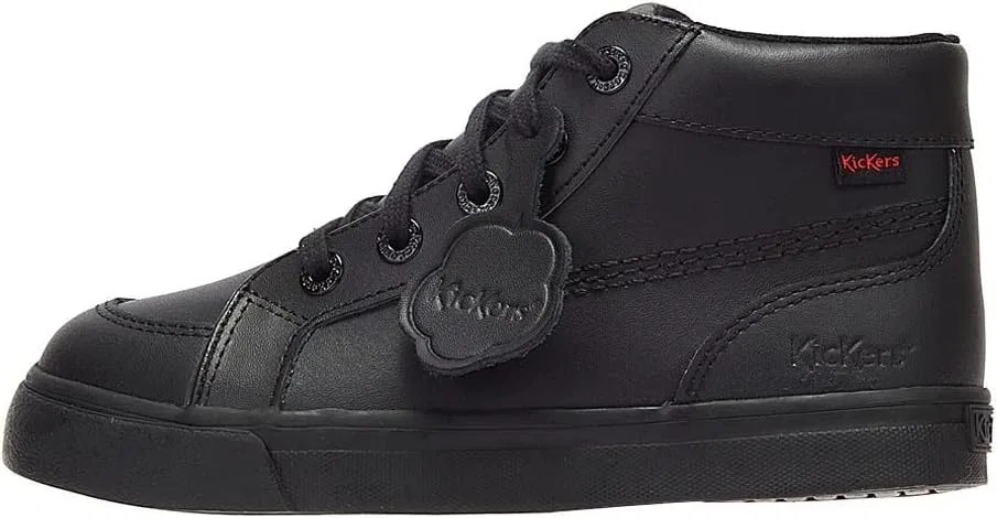 Кроссовки Kickers Unisex Kinder Tovni HiSchuluniform-Schuh, Black — фото 2