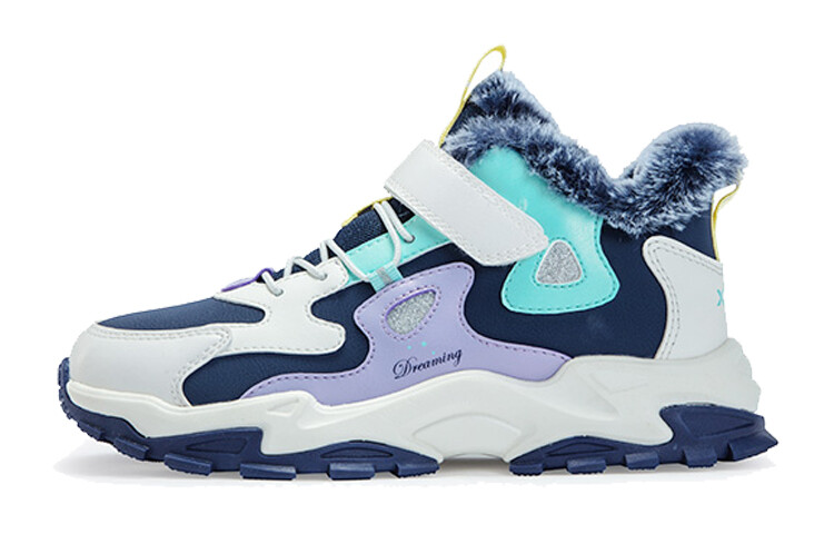 

Кроссовки XTEP Kids Lifestyle Shoes GS High-top Purple/white/orchid