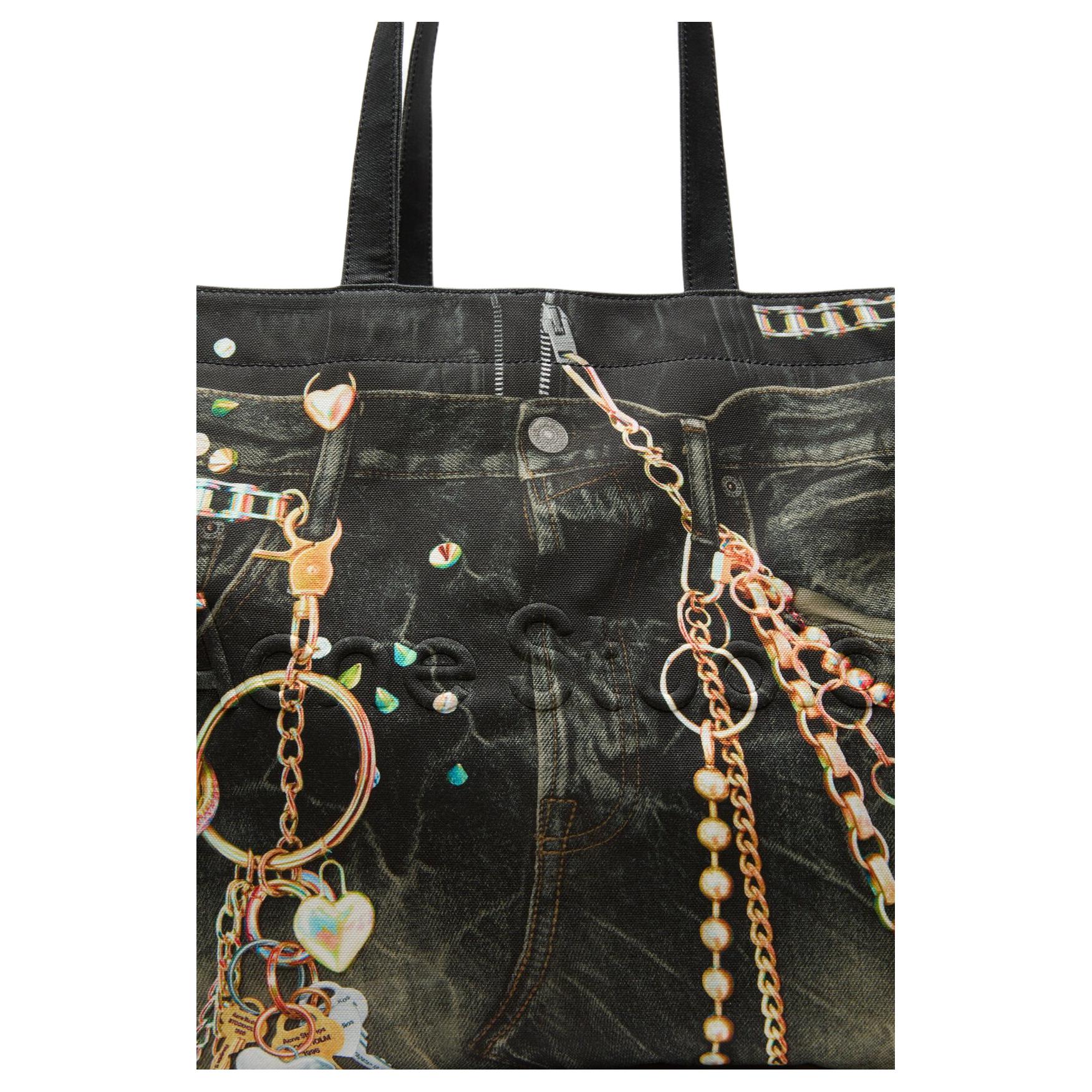 Сумка через плечо Spring Festival Limited Edition Collection, хлопок с полиэстером, унисекс Acne Studios, basic set (bag) — фото 4