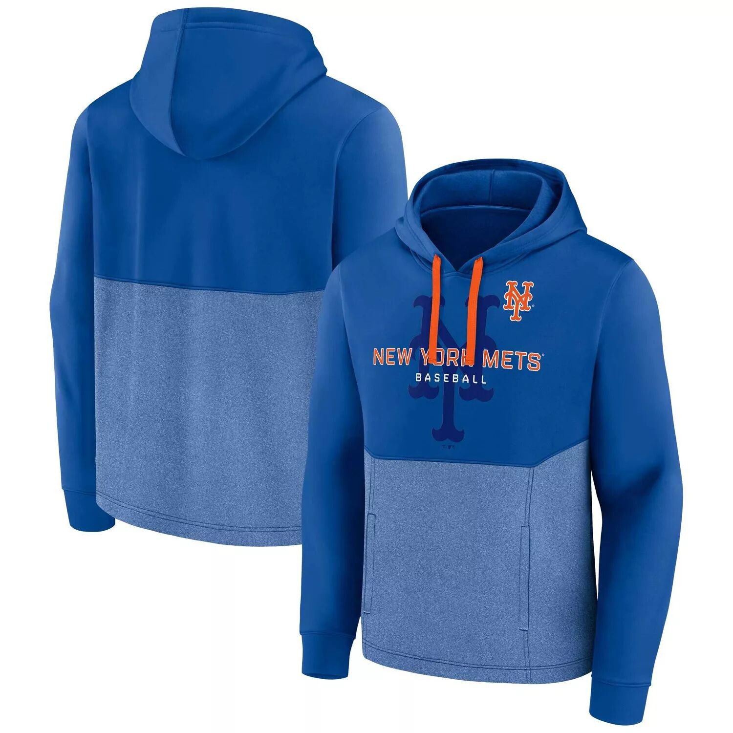 

Мужской пуловер с капюшоном с логотипом Royal New York Mets Call the Shots Fanatics