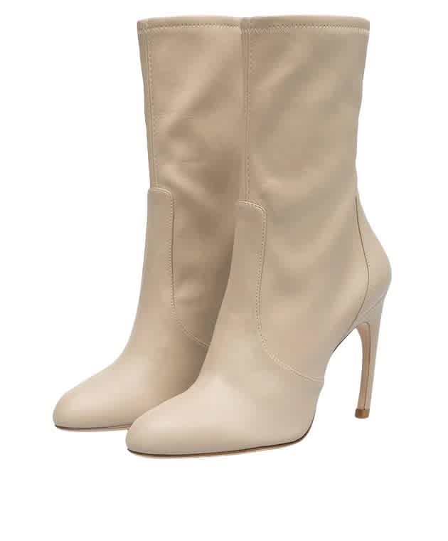 Stuart Weitzman Dune Luxecurve 100 Растягивающиеся стилеты-ботинки, Dune — фото 2