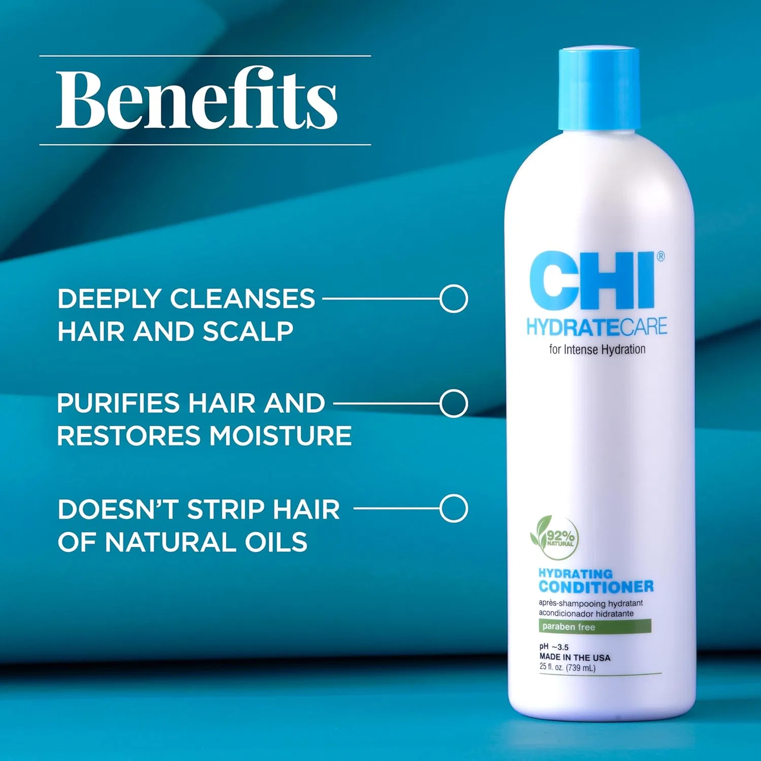 Глубоко очищающий шампунь «CleanCare Clarifying Shampoo» от CHI — фото 2