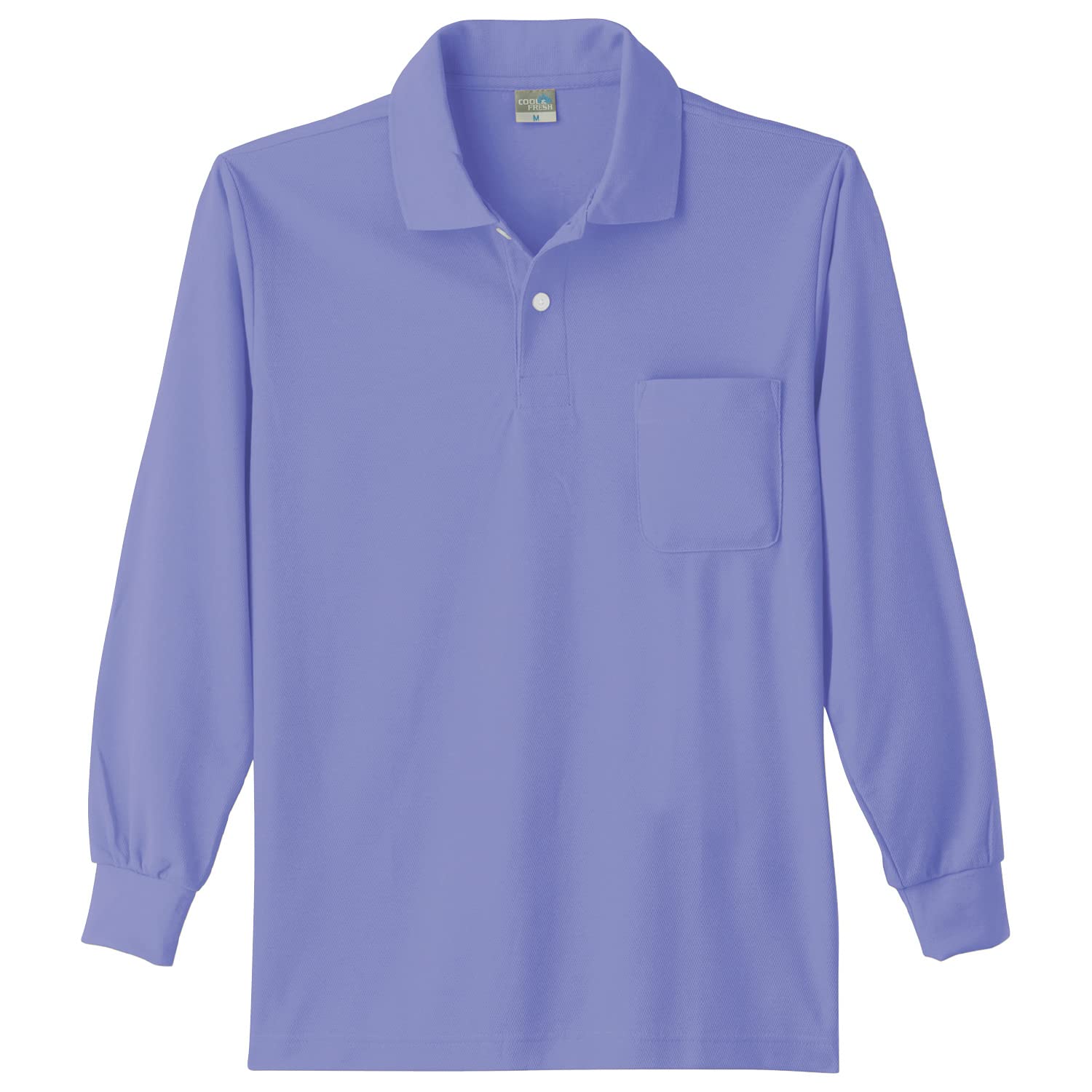 

Поло-рубашка с длинным рукавом Kokuraya Poloizm 9007 Dry, 9007-14-S, размер S, светло-фиолетовый