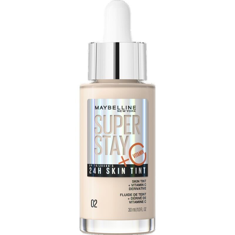 

Тинт для кожи Super Stay 24H Naked Ivory 02 Maybelline New York, 30 ml