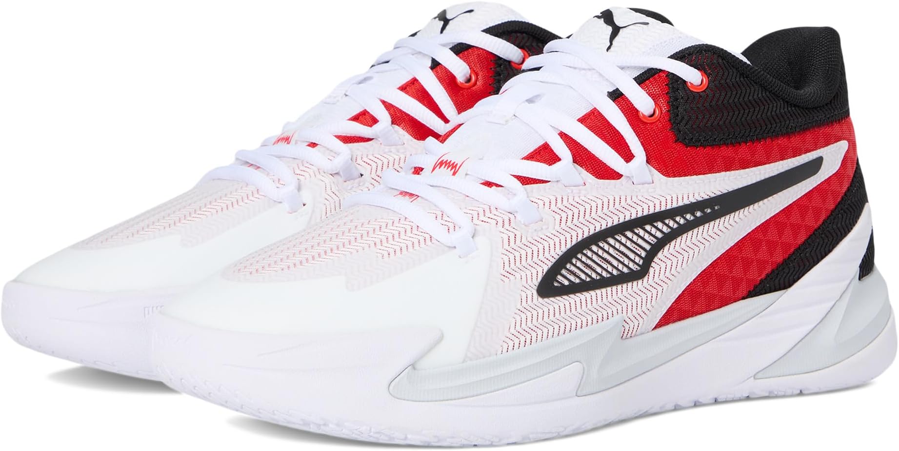 

Кроссовки PUMA Dagger Basketball Shoes, цвет Puma Red/Puma Black