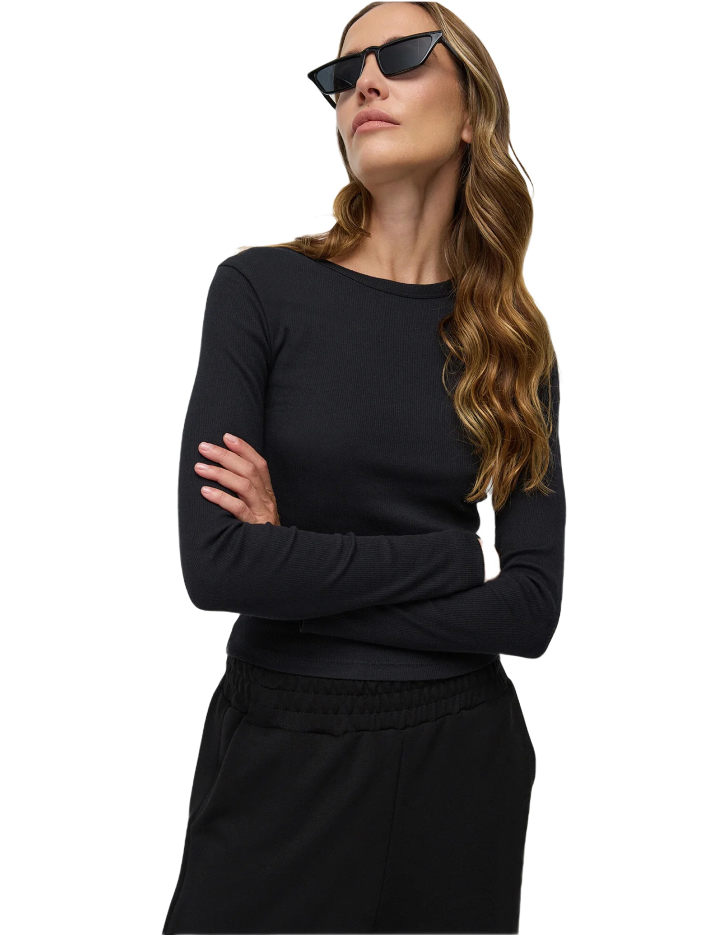 

No Matter What Лонгслив в черном цвете