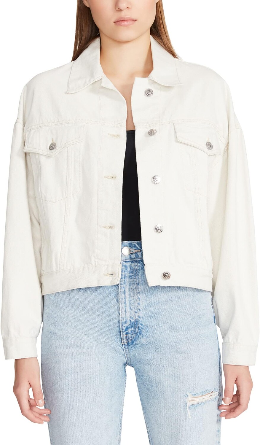 

Куртка Sienna Denim Jacket Steve Madden, цвет Cream