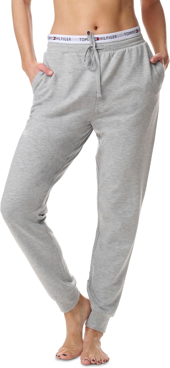 

Женские спортивные брюки с логотипом Tommy Hilfiger, Heather Grey